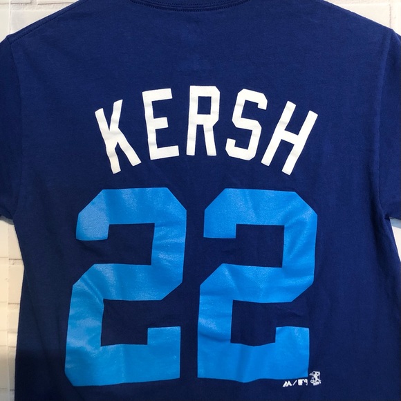 Clayton Kershaw #22 Los Angeles Dodgers Majestic LA MLB Baseball Shirt Jersey S - Picture 4 of 7